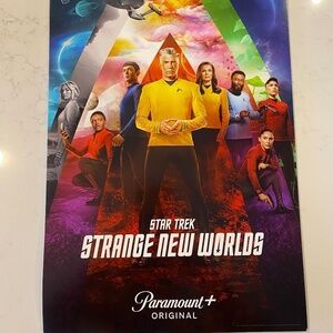 2023 San Diego Comic Con Star Trek Strange New Worlds Poster 11x17